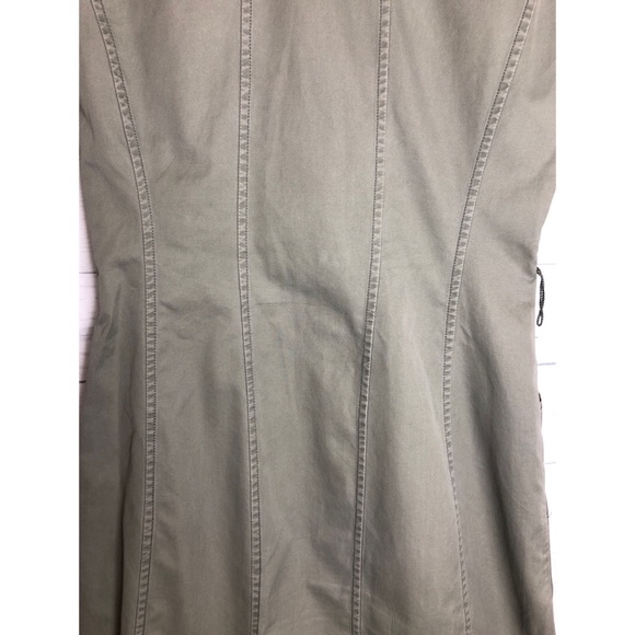 Banana Republic Midi Dress color green size 0 - Picture 6 of 8